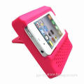 Mobile Phone Mini Speaker with Supports for iPhone, Cute and Simple Operating